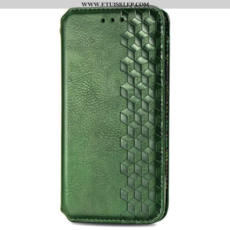 Etui Na Telefon do Xiaomi 12 / 12X Etui Folio Diamentowa Tekstura